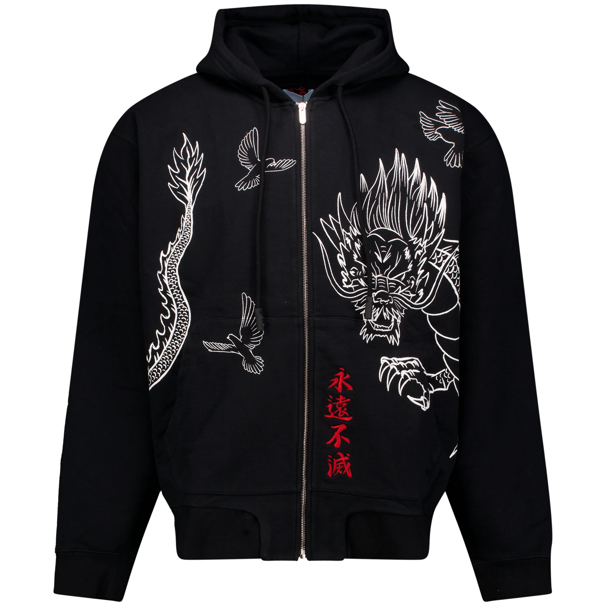Bruce Lee X 3.Paradis Dragon Hooded Sweater