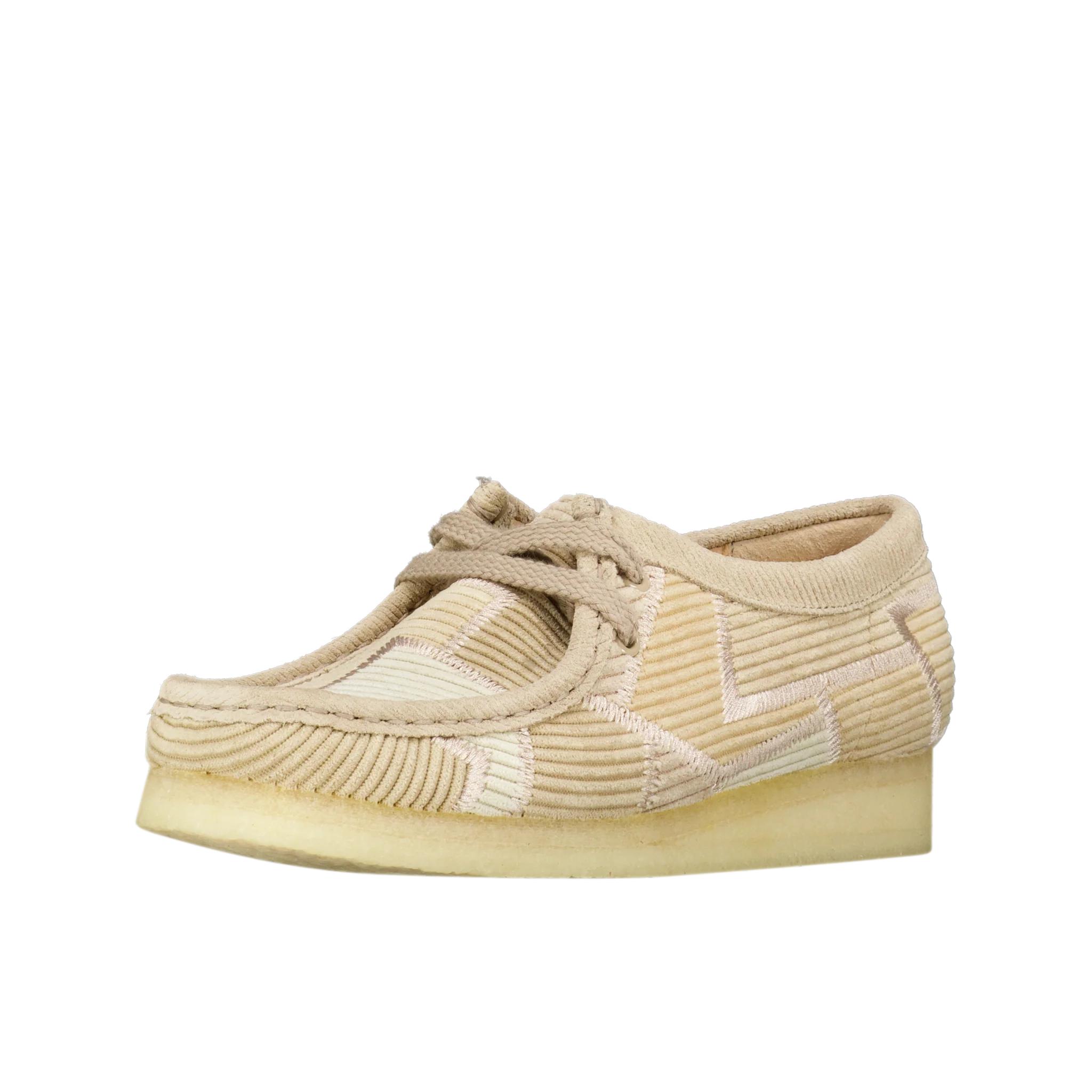 Aleali May X Clarks Wallabee 'Beige Corduroy' - Image 2