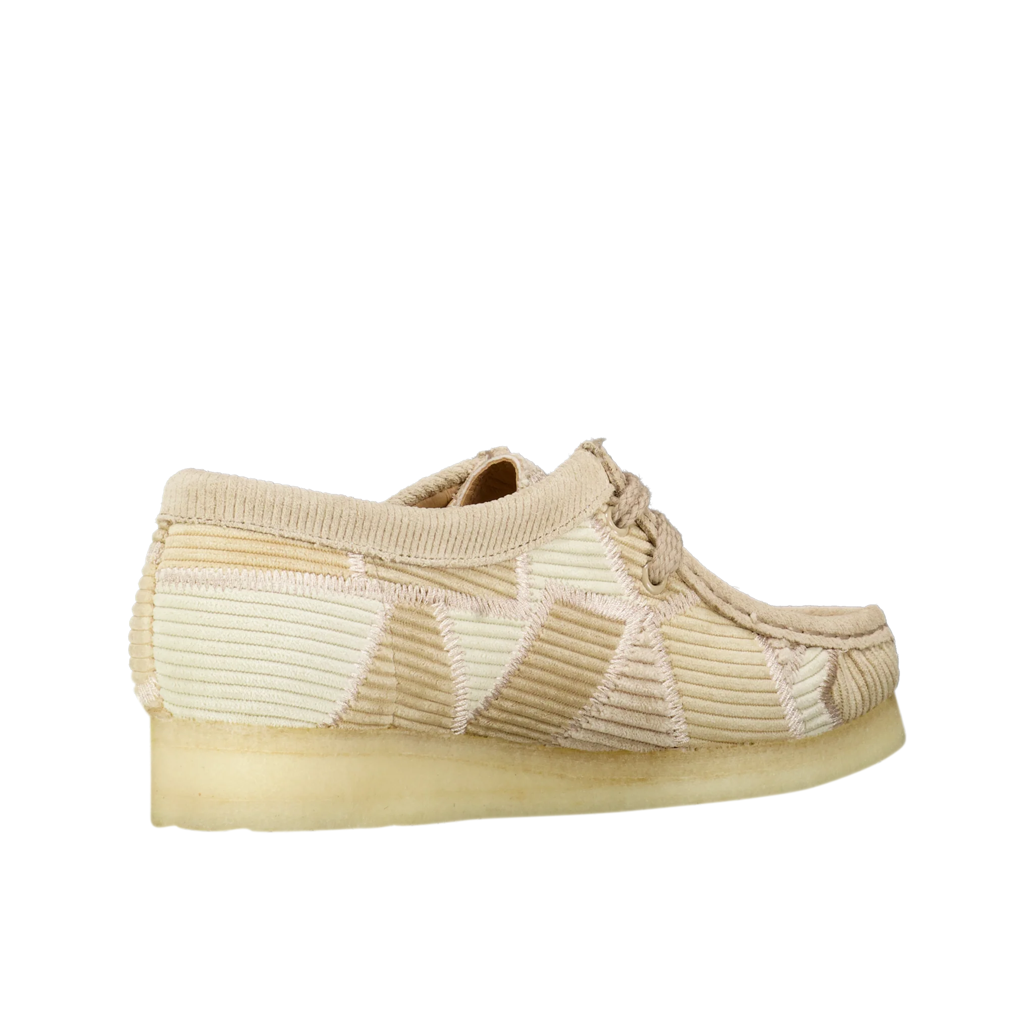 Aleali May X Clarks Wallabee 'Beige Corduroy' - Image 3