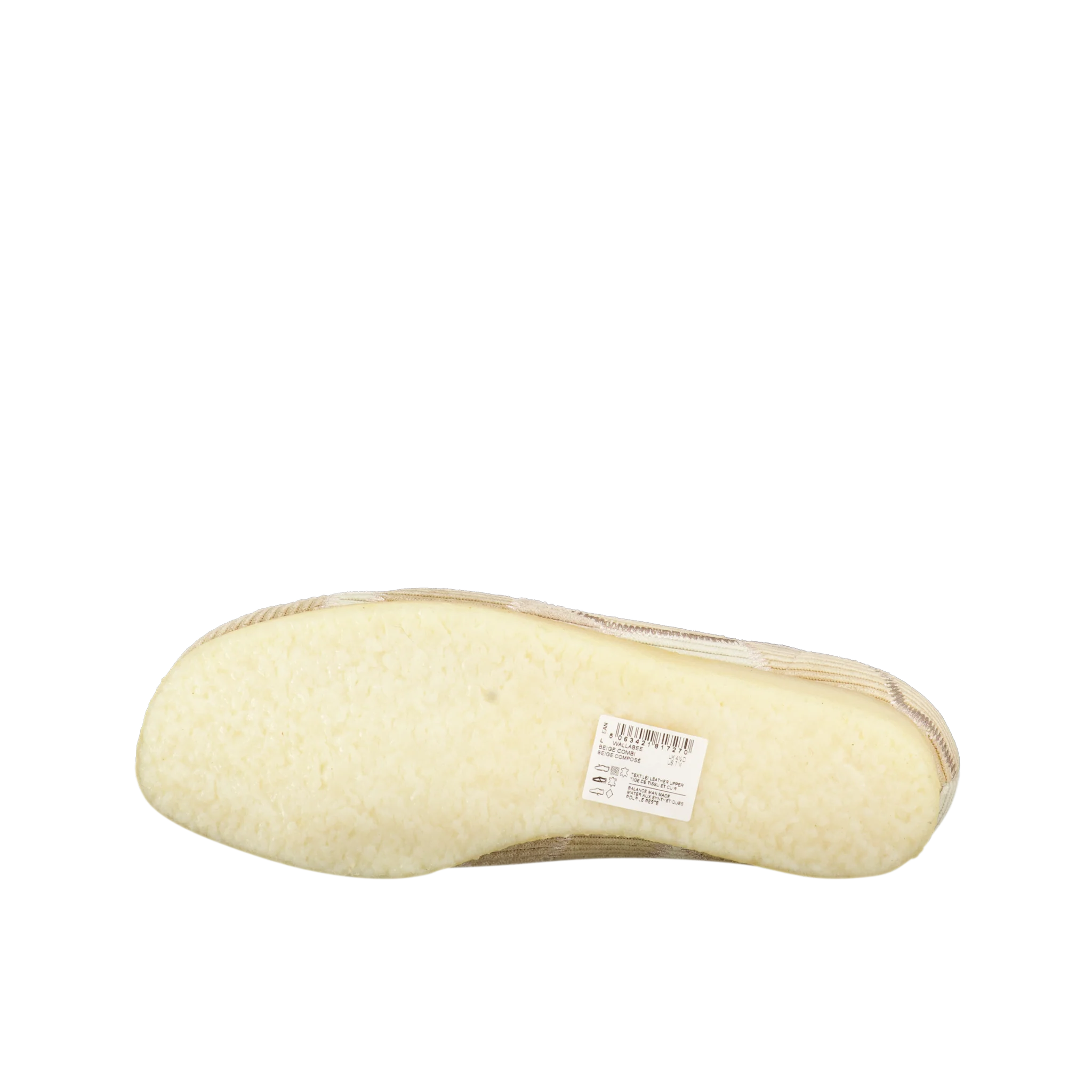 Aleali May X Clarks Wallabee 'Beige Corduroy' - Image 4