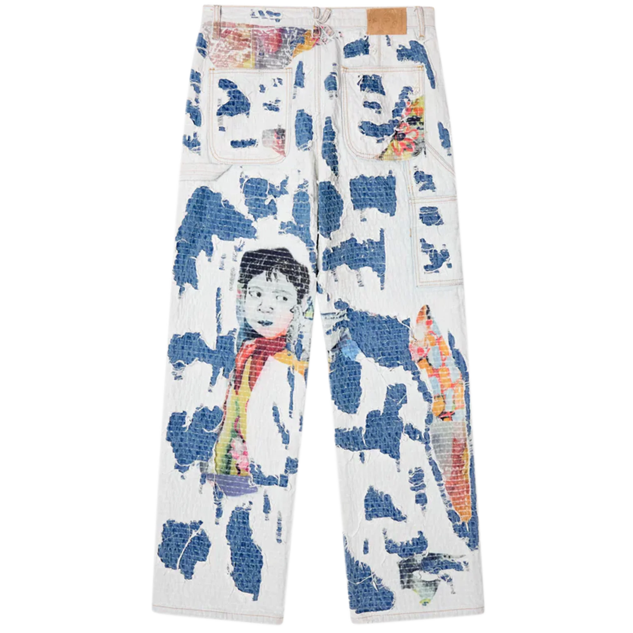 Boro Stitched Double Knee Pant - Image 2
