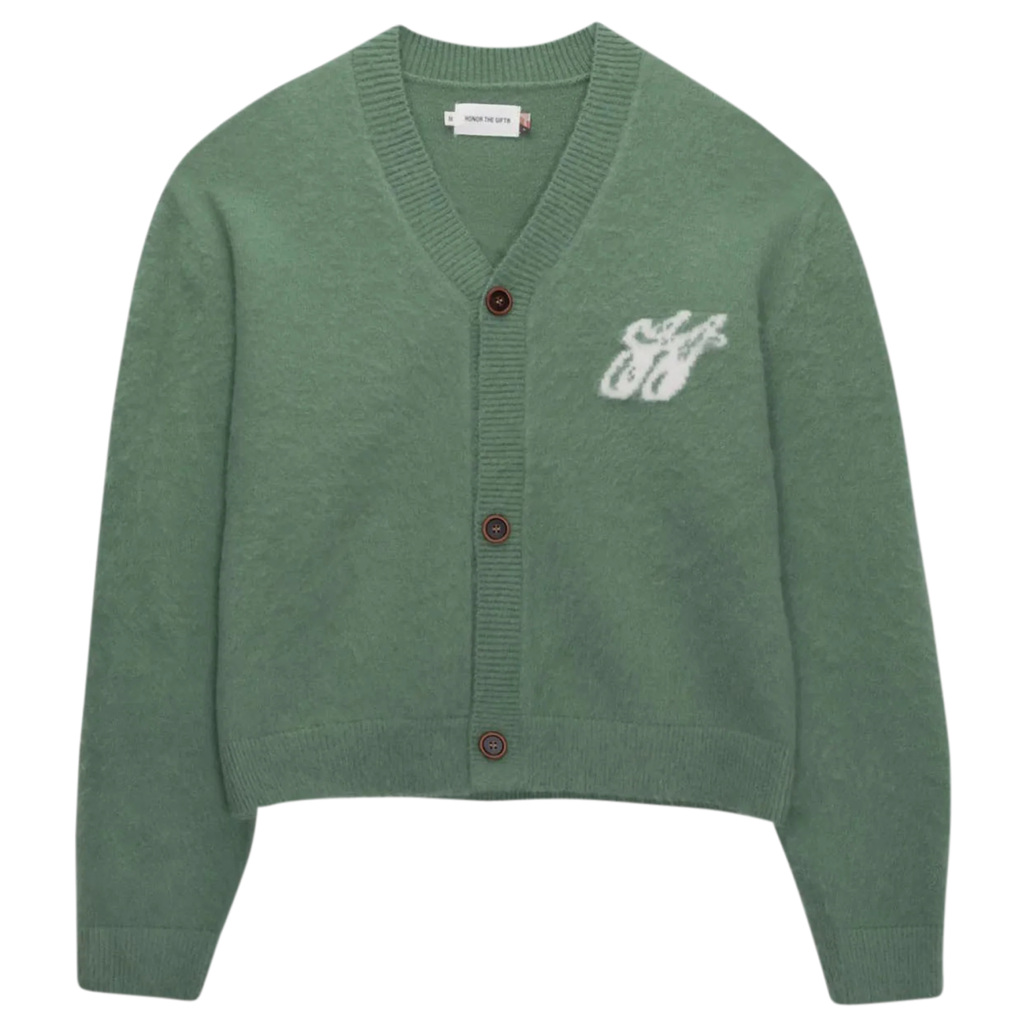 H Brushed Cardigan
