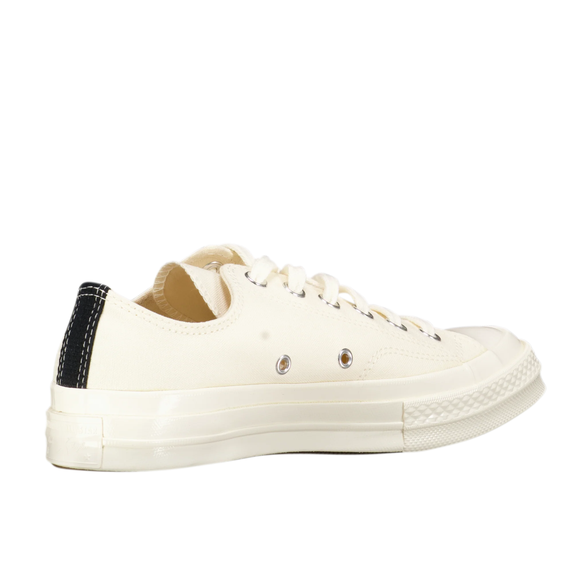 Converse Chuck 70 Low X Comme des Garçons PLAY 'Small Red Heart - Beige' - Image 3