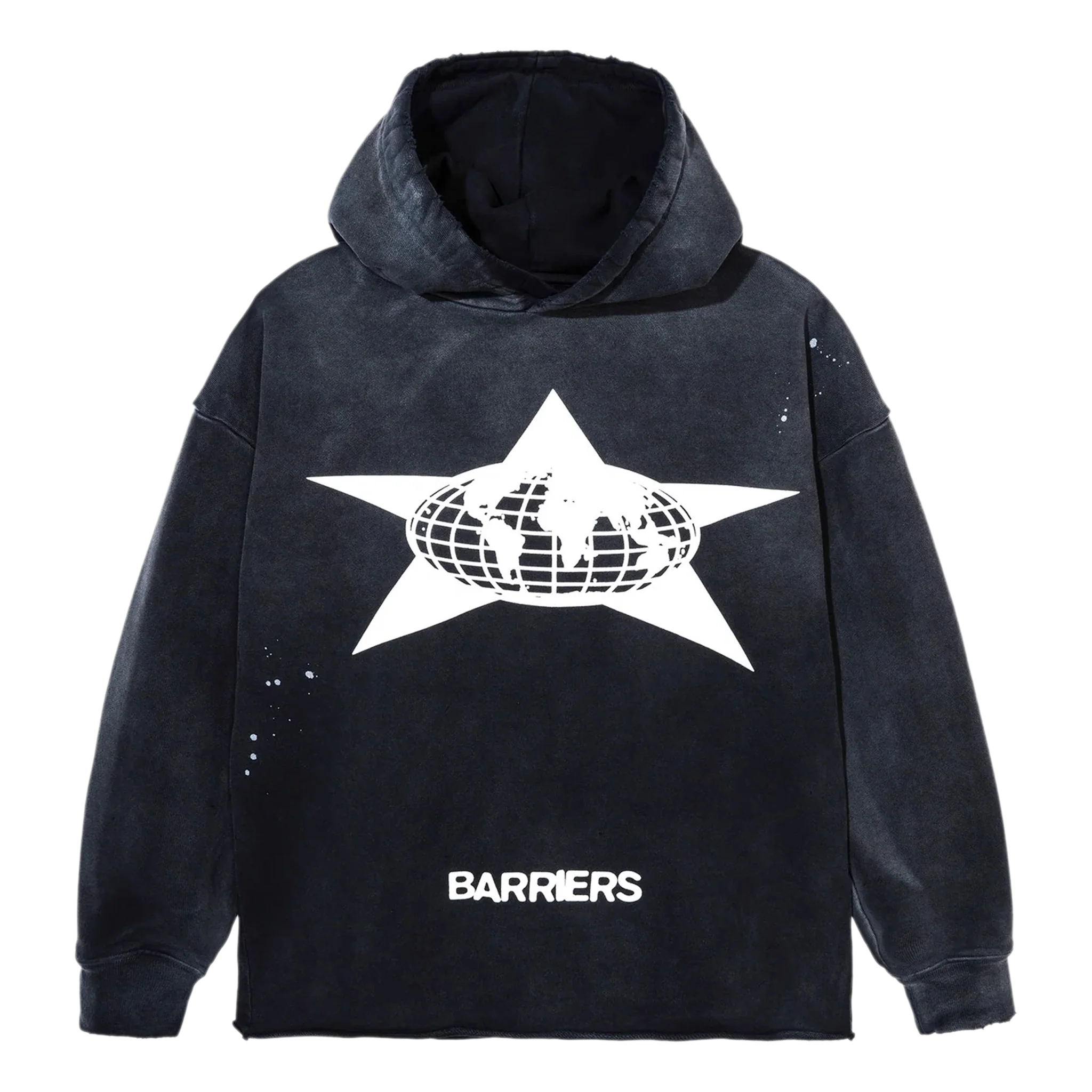 Distressed Star Hoodie