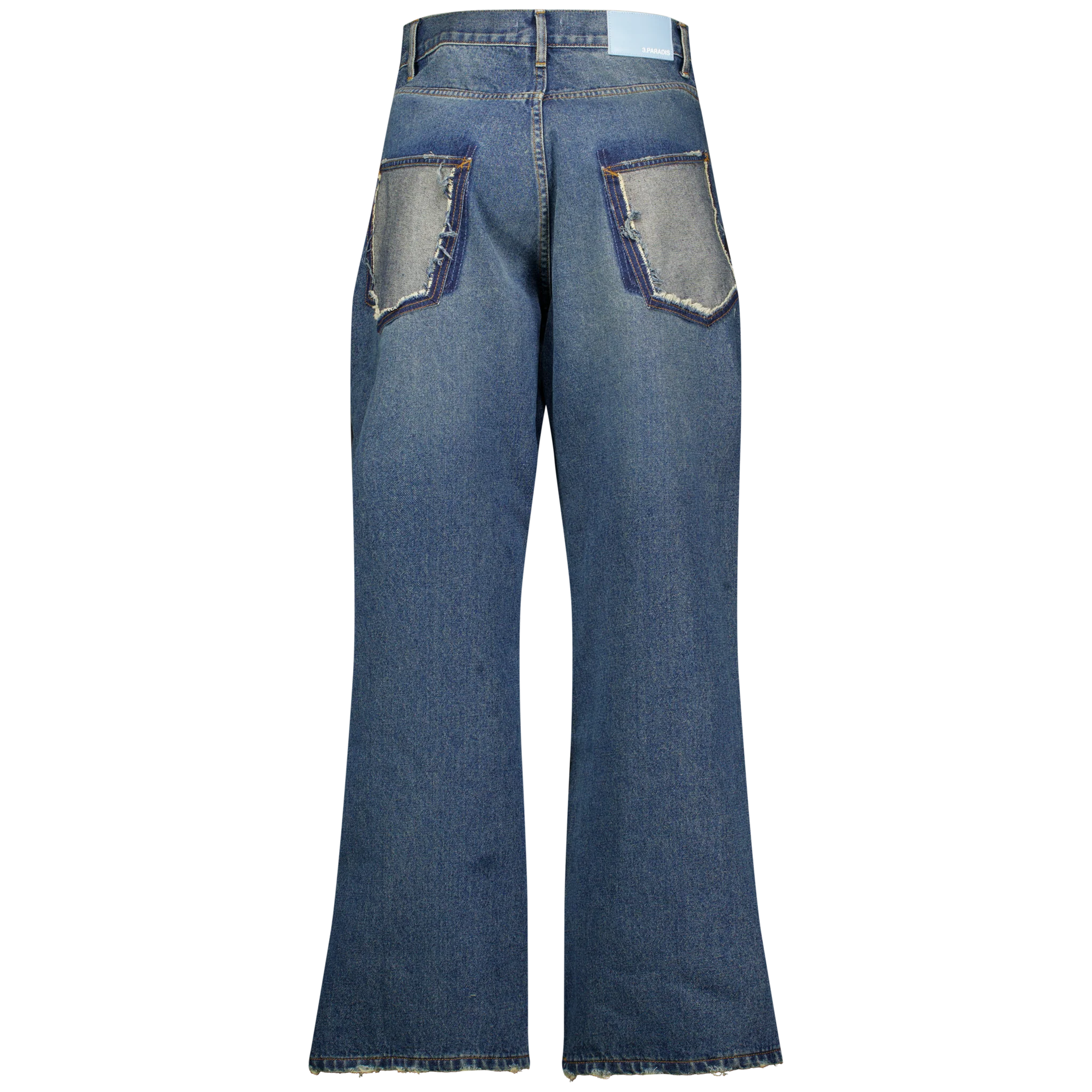 Double Waist Denim Jeans - Image 2