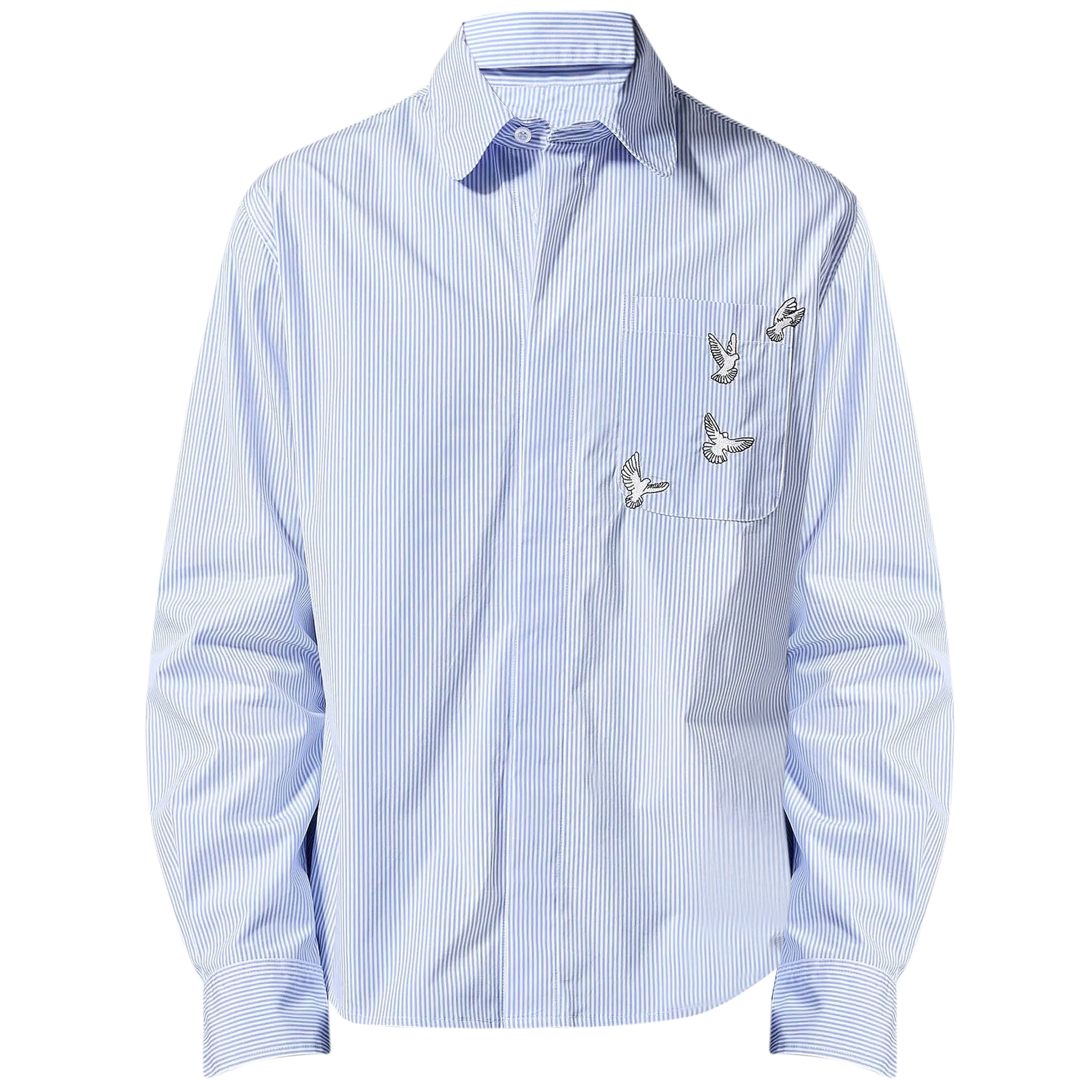 Dove Embroidered Button Shirt
