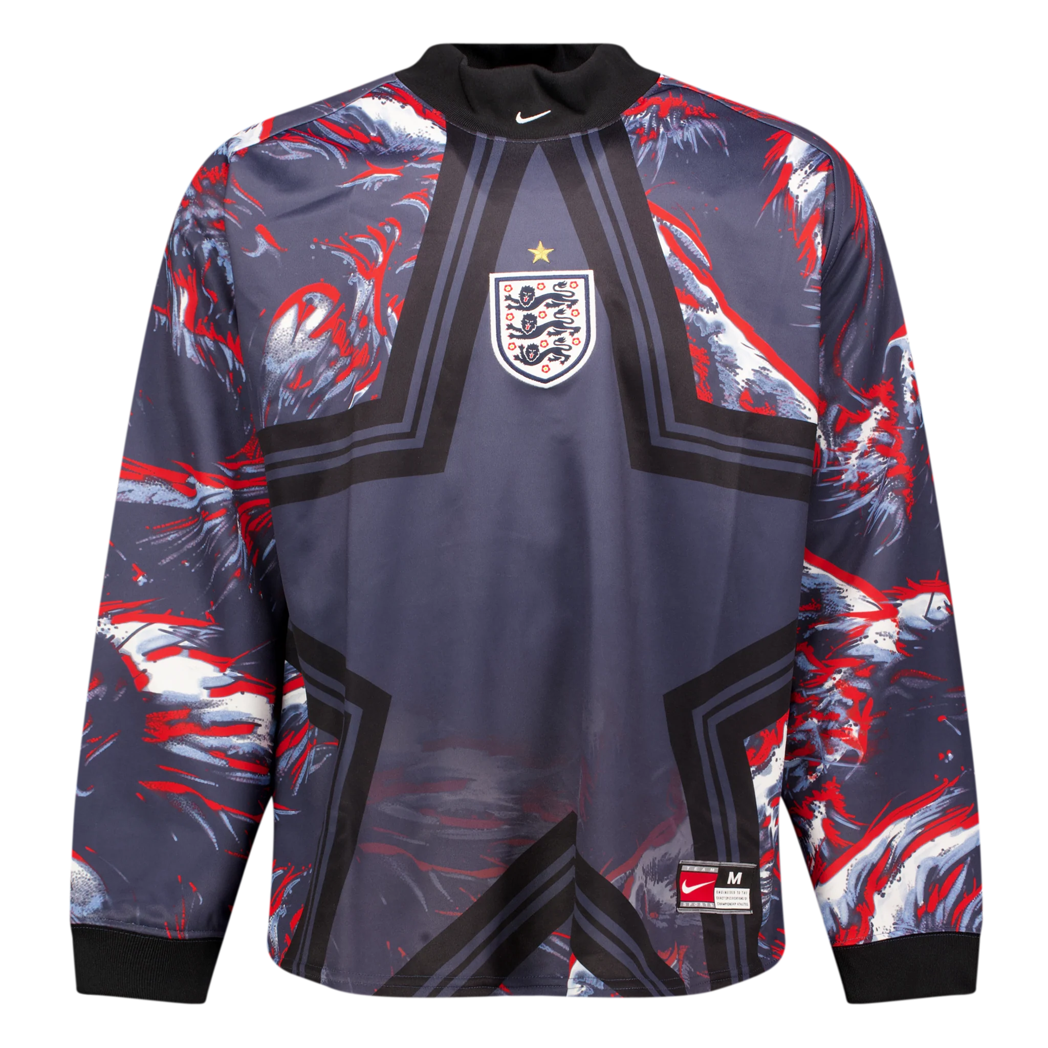 England Authentic Goalkeeper Soccer Shirt