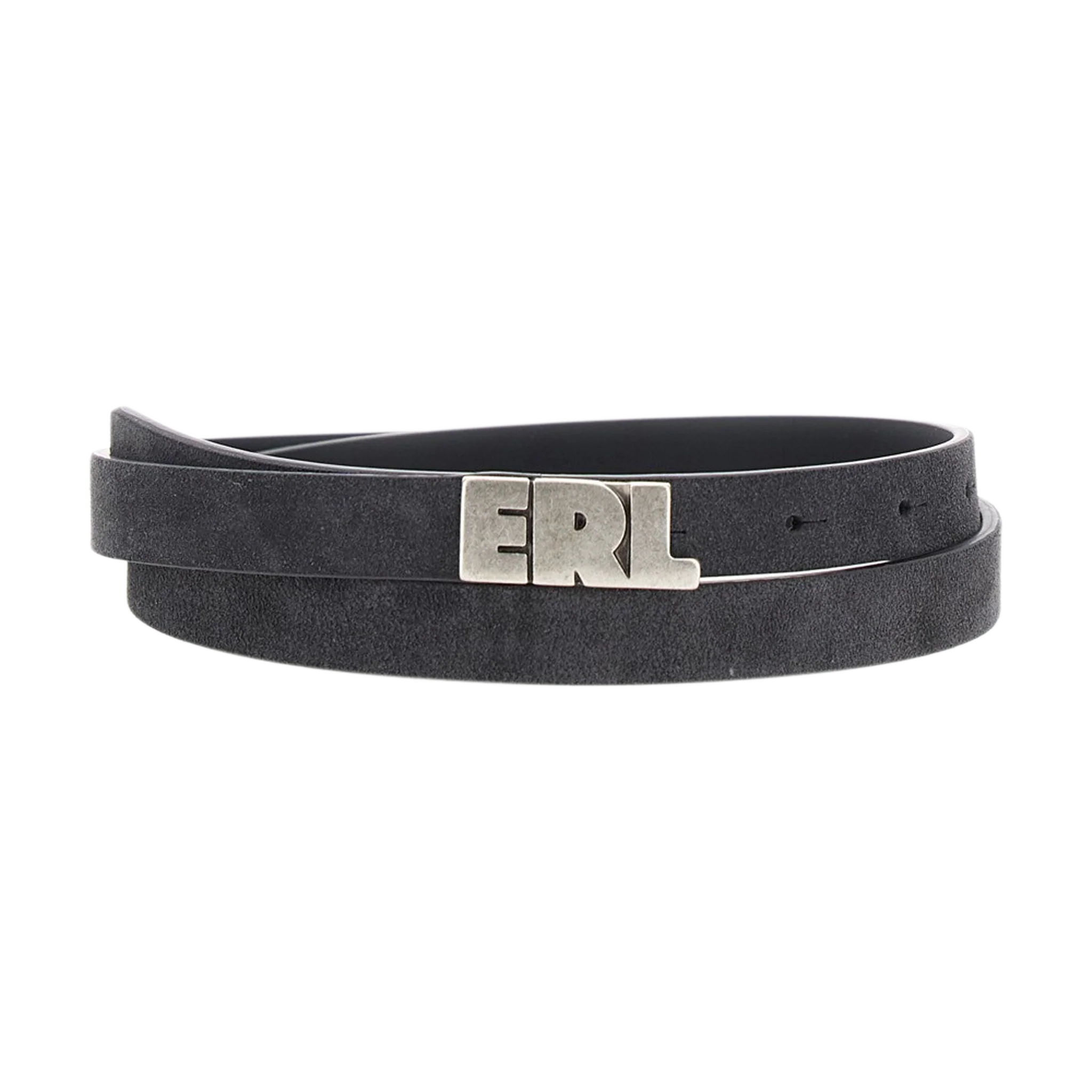 Suede Skinny Leather Belt