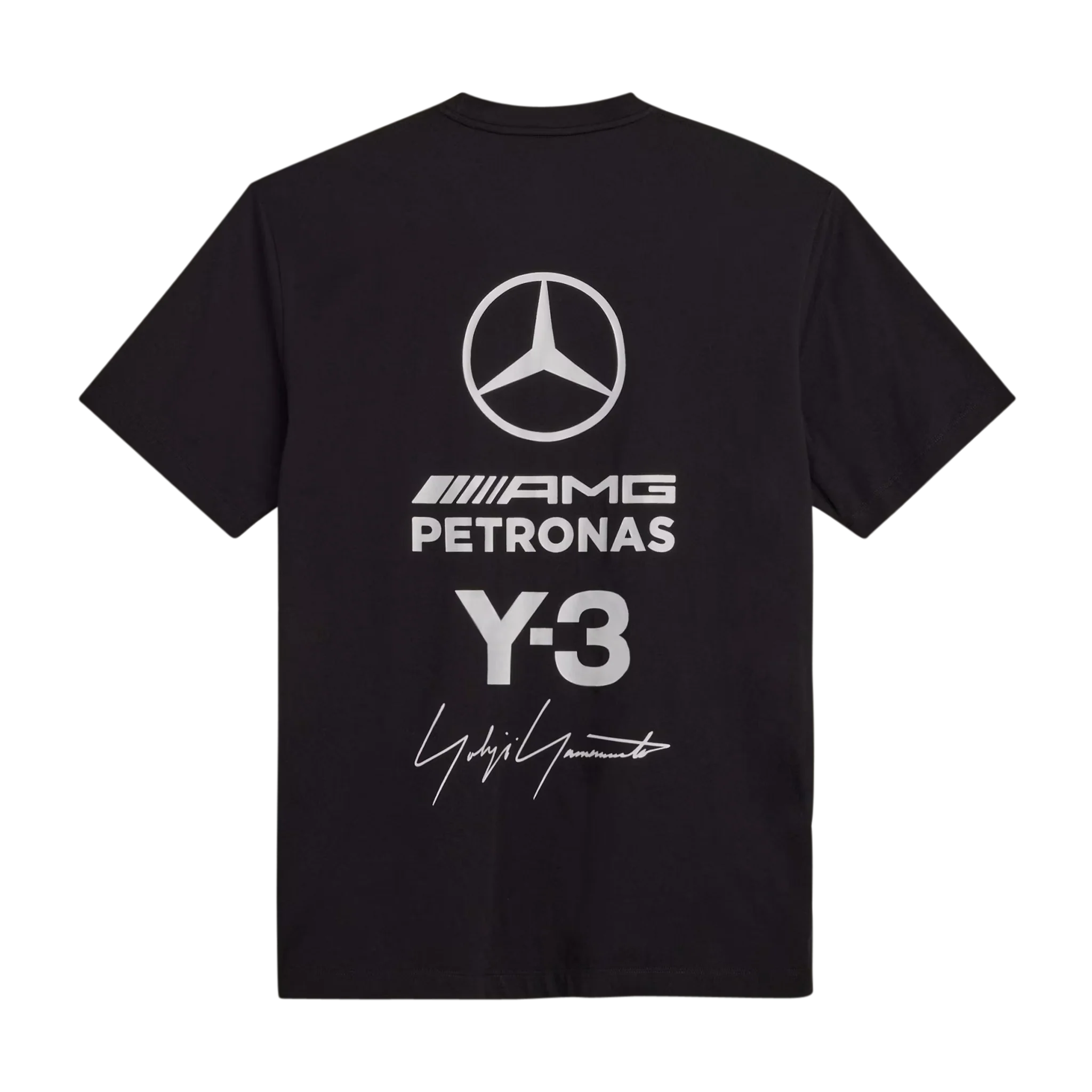 Mercedes-AMG Petronas F1 Team X Y-3 Logo Stack Tee - Image 2
