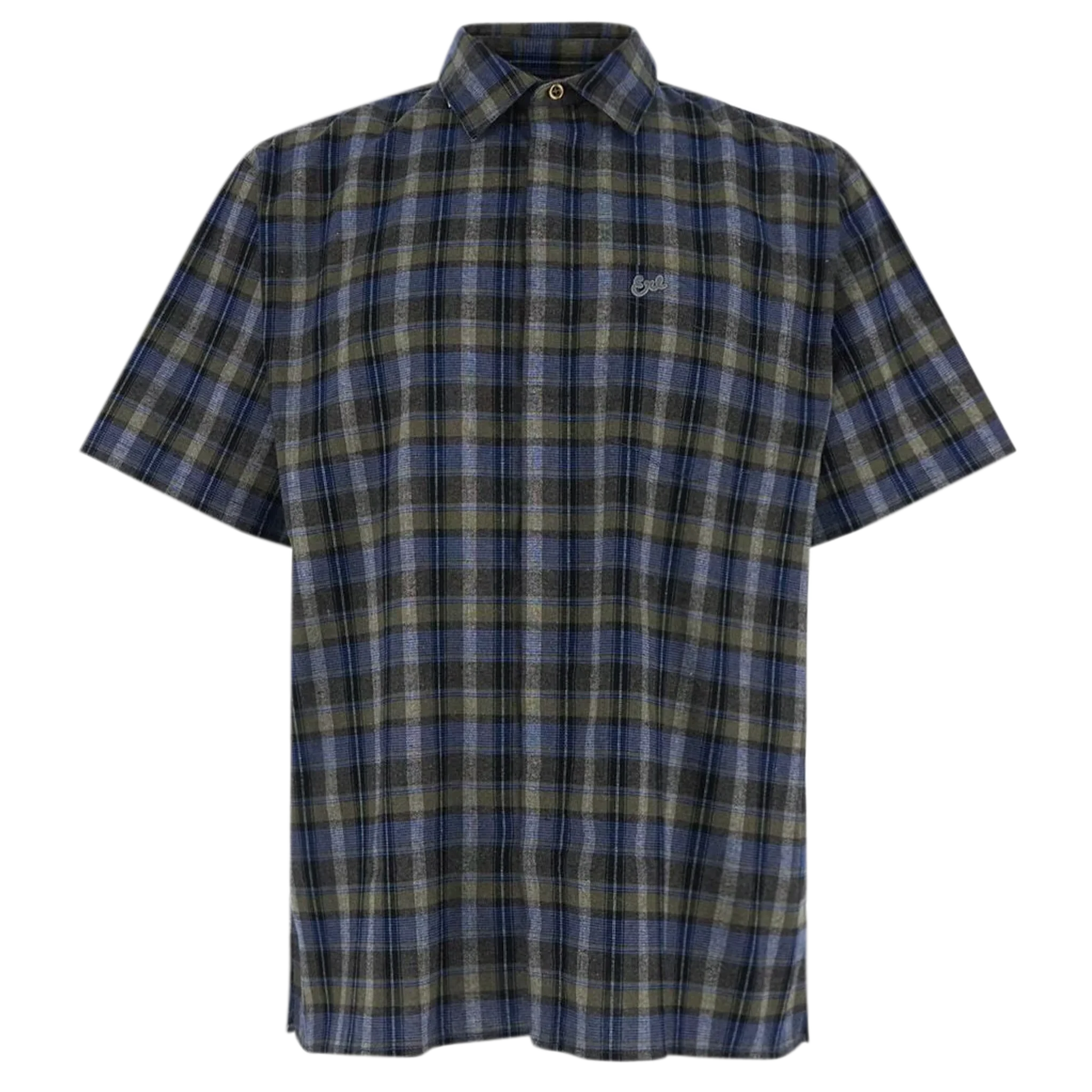 Grey Check Woven Shirt