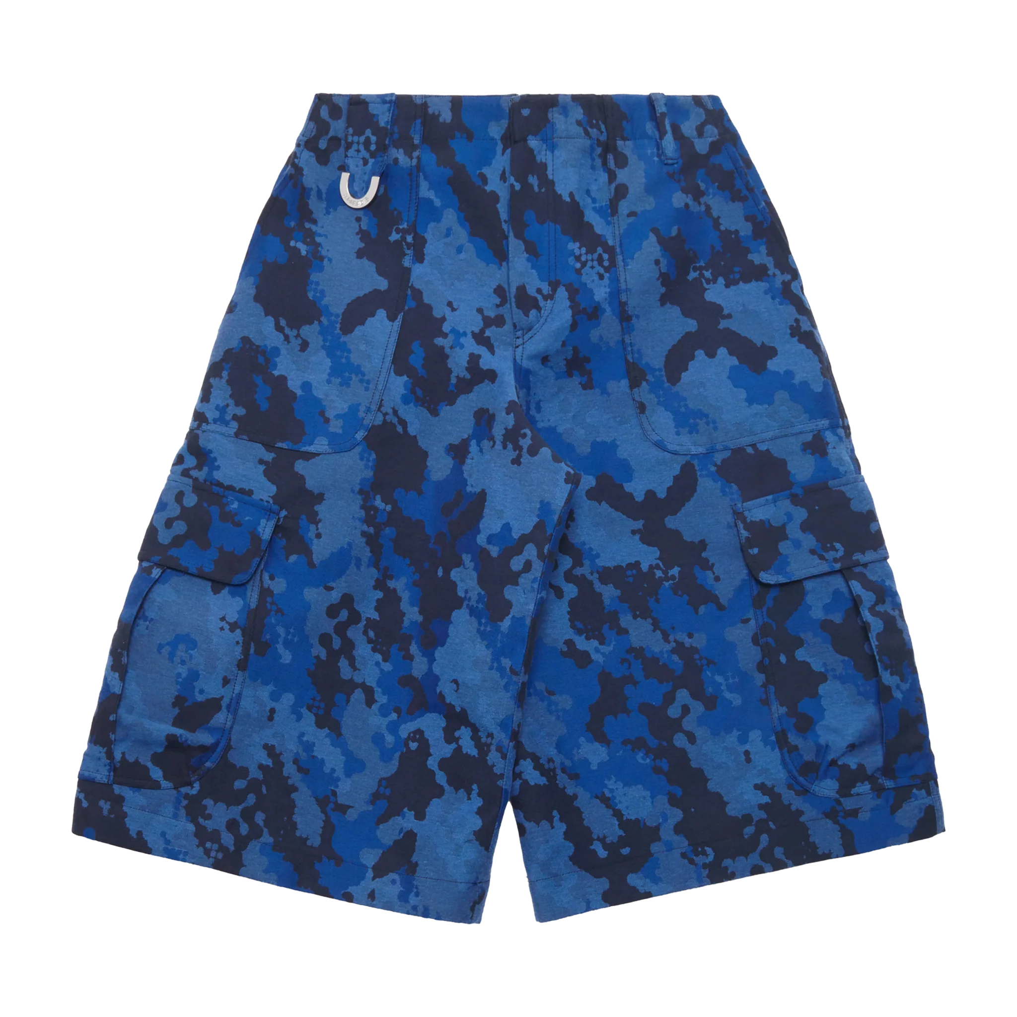 Jacquard Dove-Camo Cargo Shorts