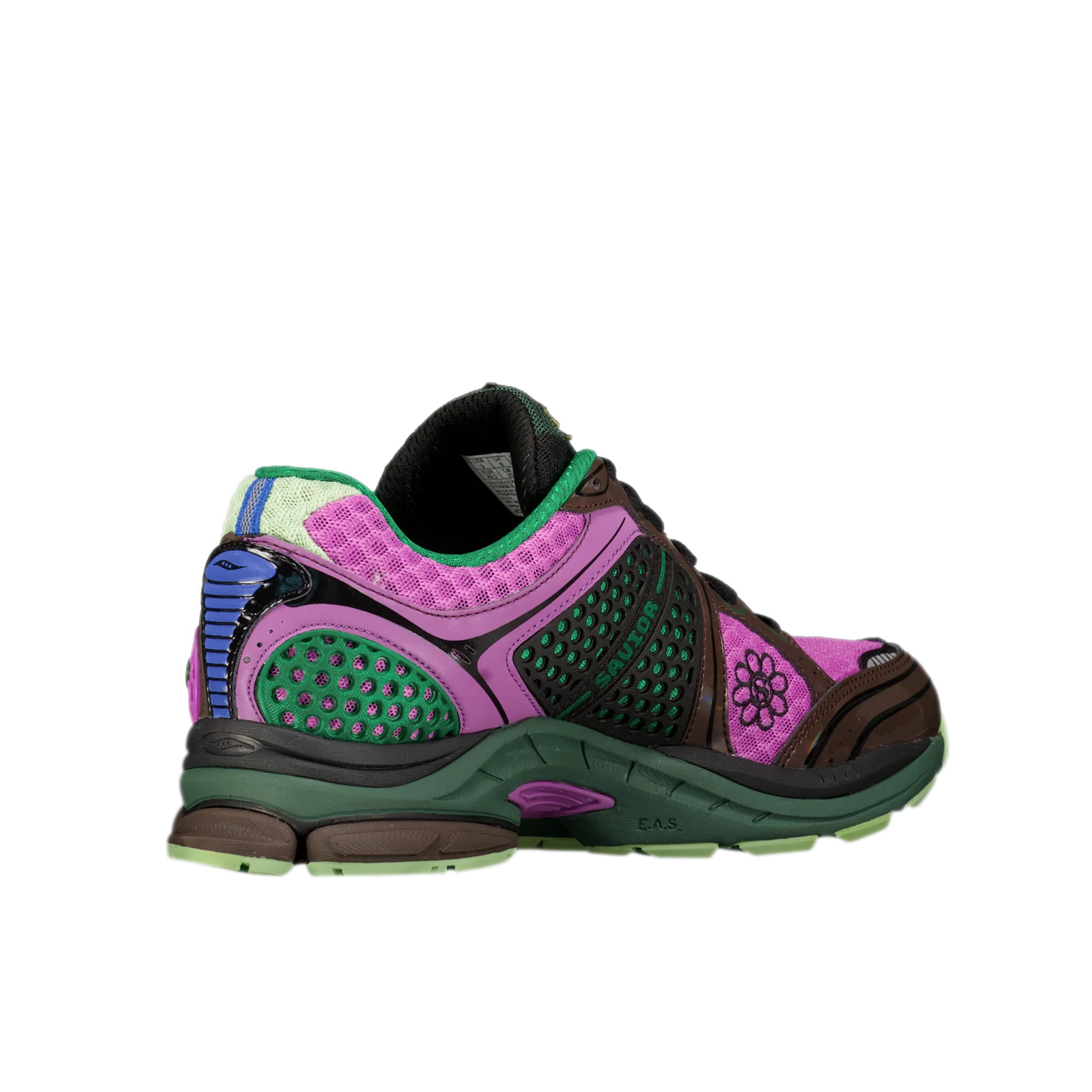 Jae Tips X Saucony Progrid Triuph 4 'Violet' - Image 3