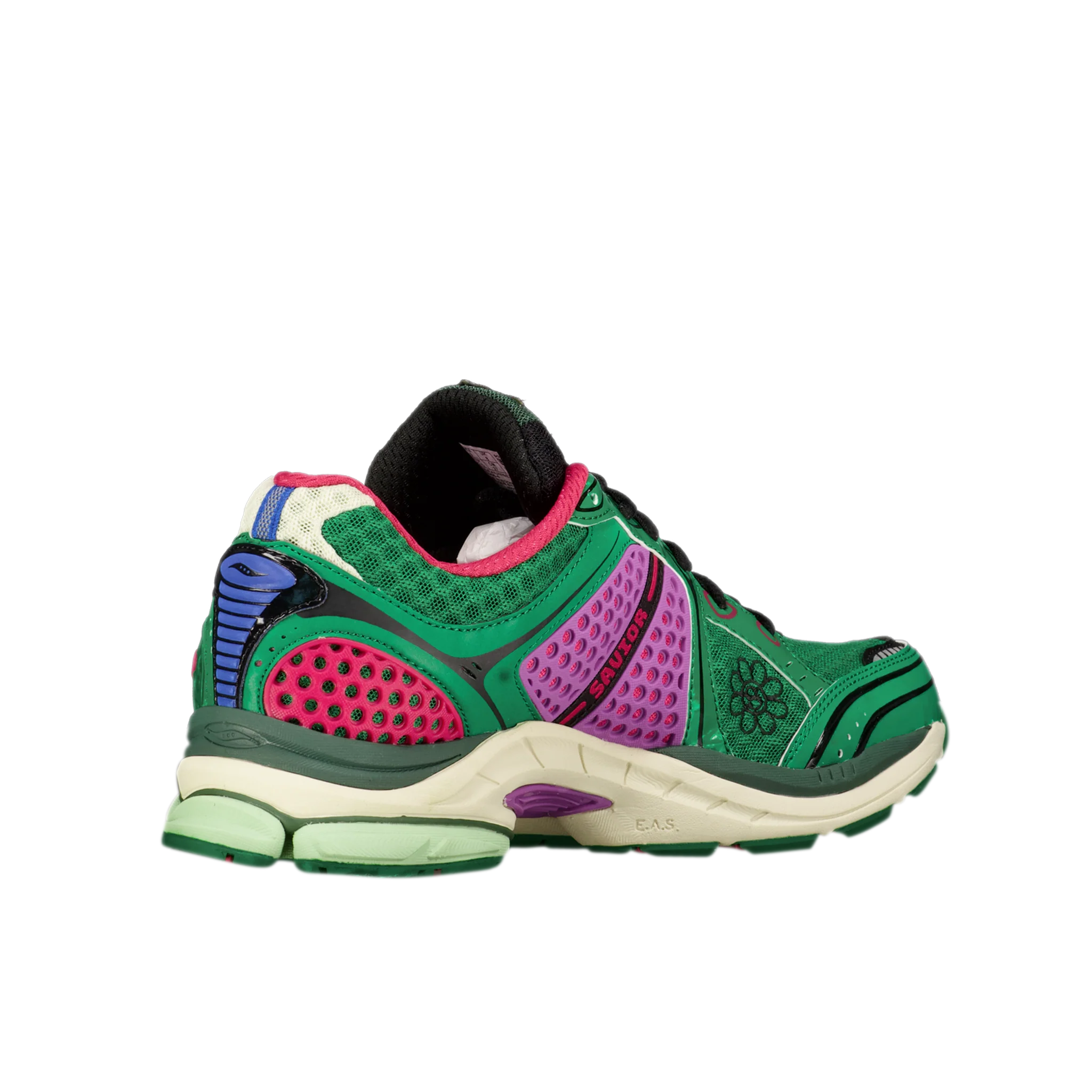 Jae Tips X Saucony Progrid Triuph 4 'Fern' - Image 3