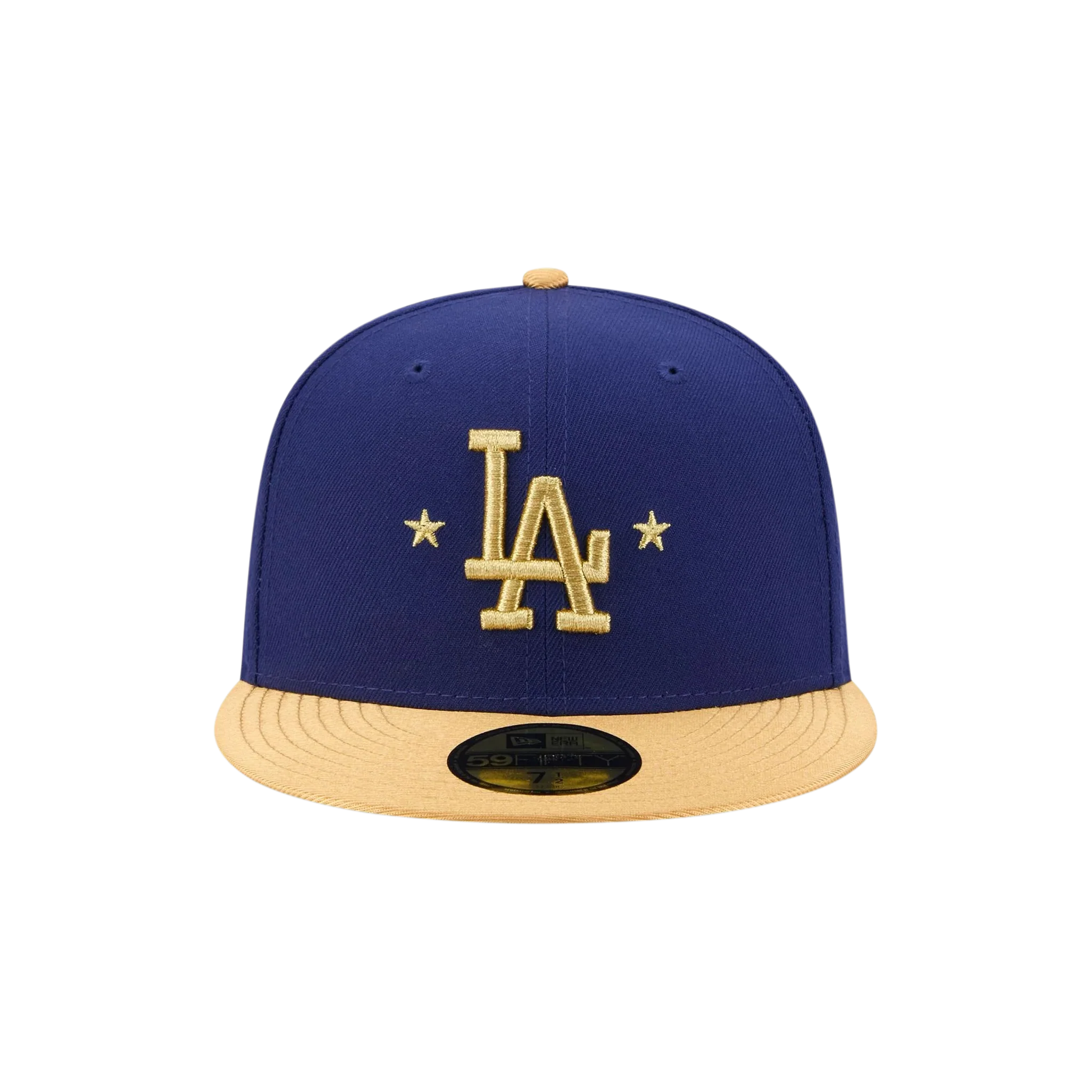 Gold 2025 World Series Champions Los Angeles Dodgers Fitted