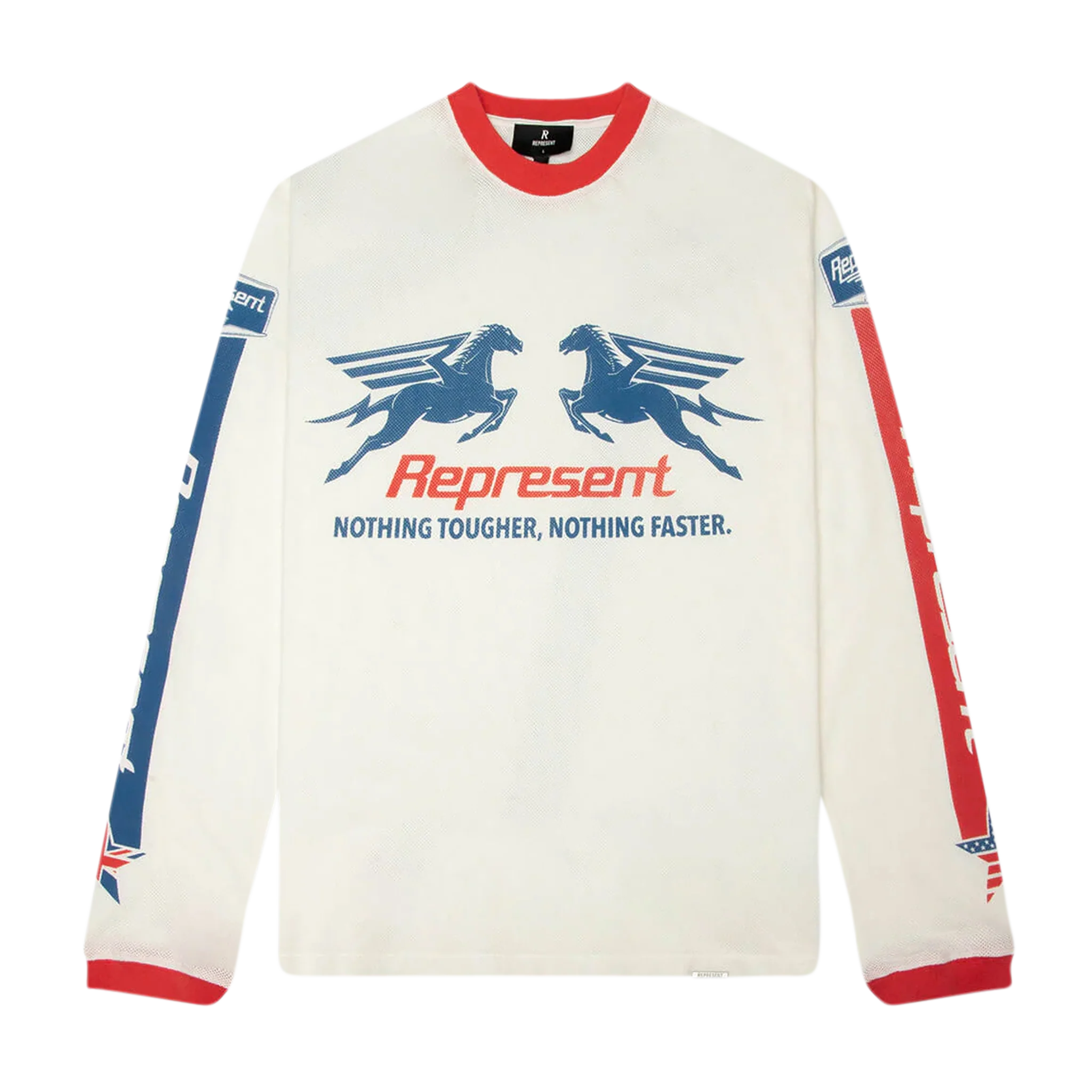Mesh Pegasus Long Sleeve Tee