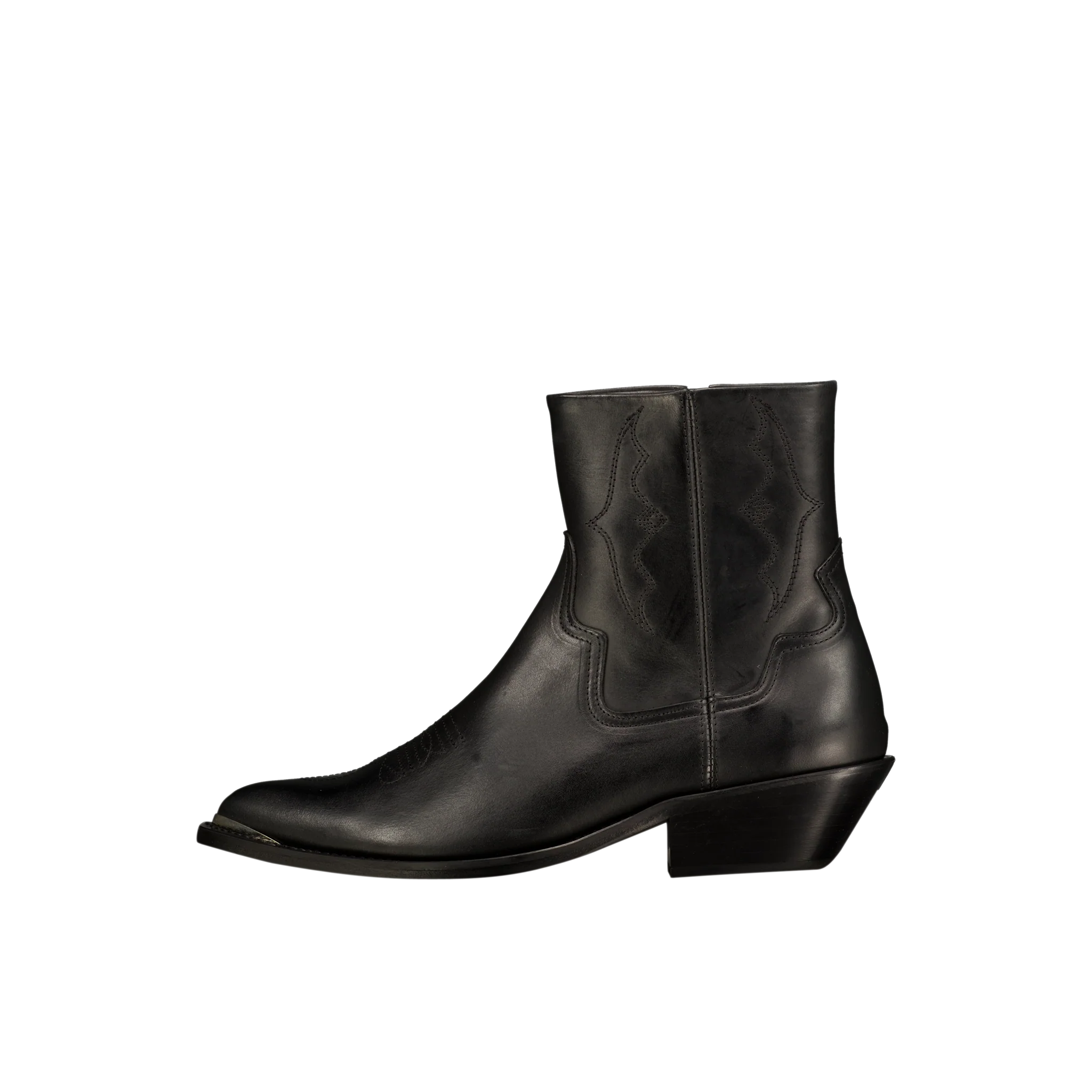 Michael Zip Boot Leather