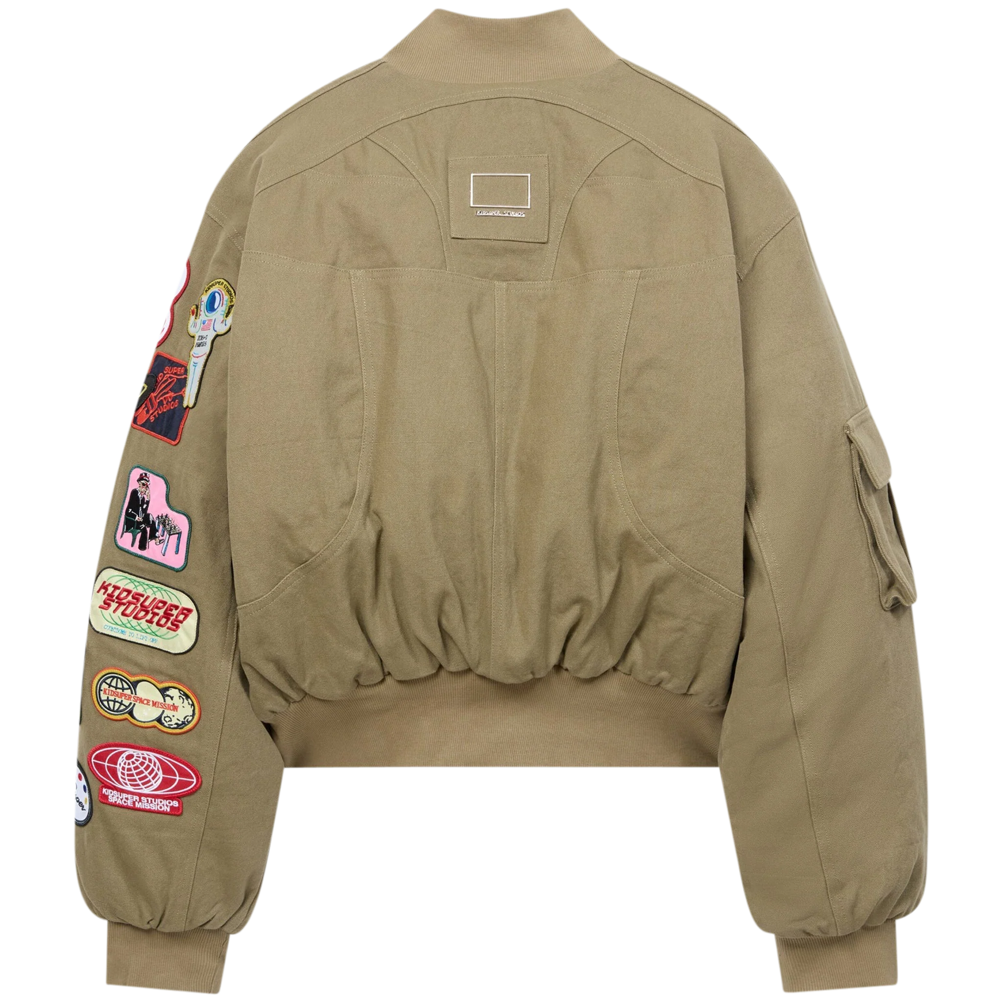 Patches Bomber Jacket - Image 2