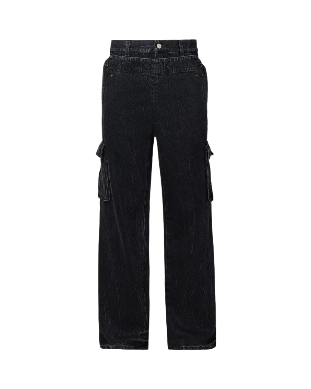 Peek-A-Boo Denim Trousers
