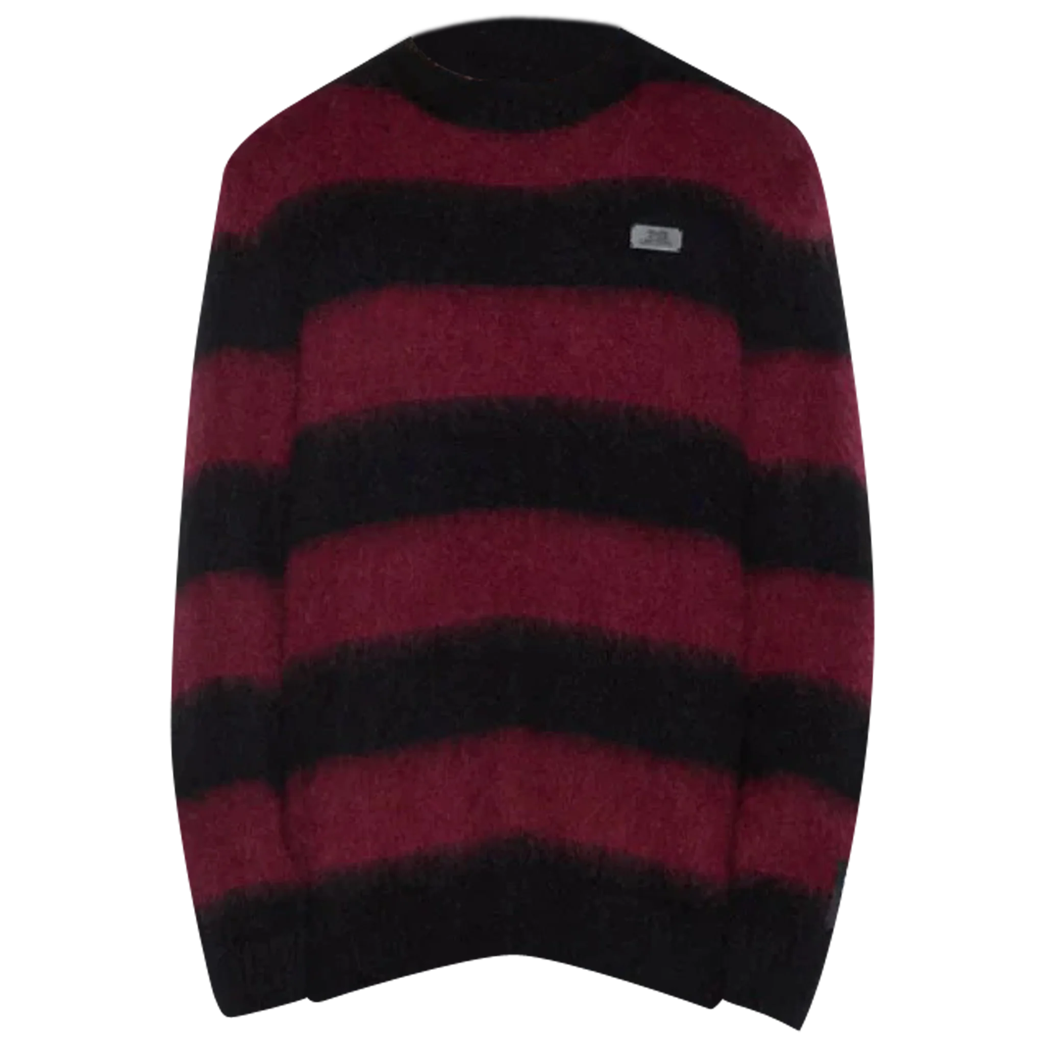 Rugged Mohair Knit Crewneck