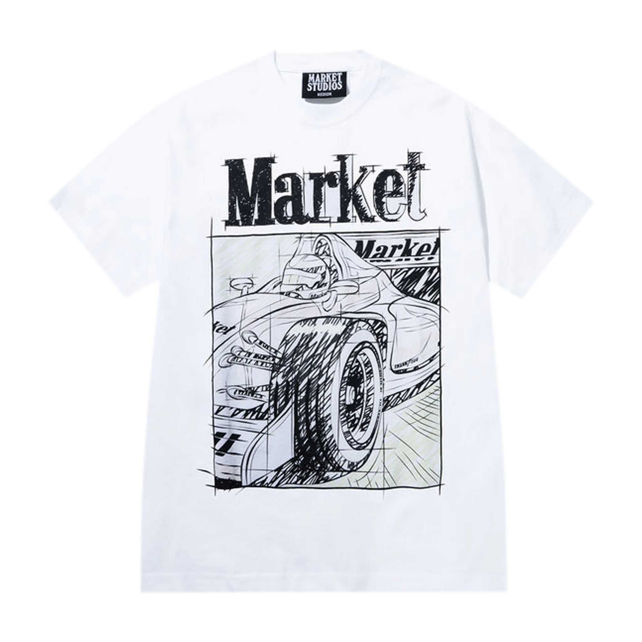 Scribbled Formula UV T-shirt