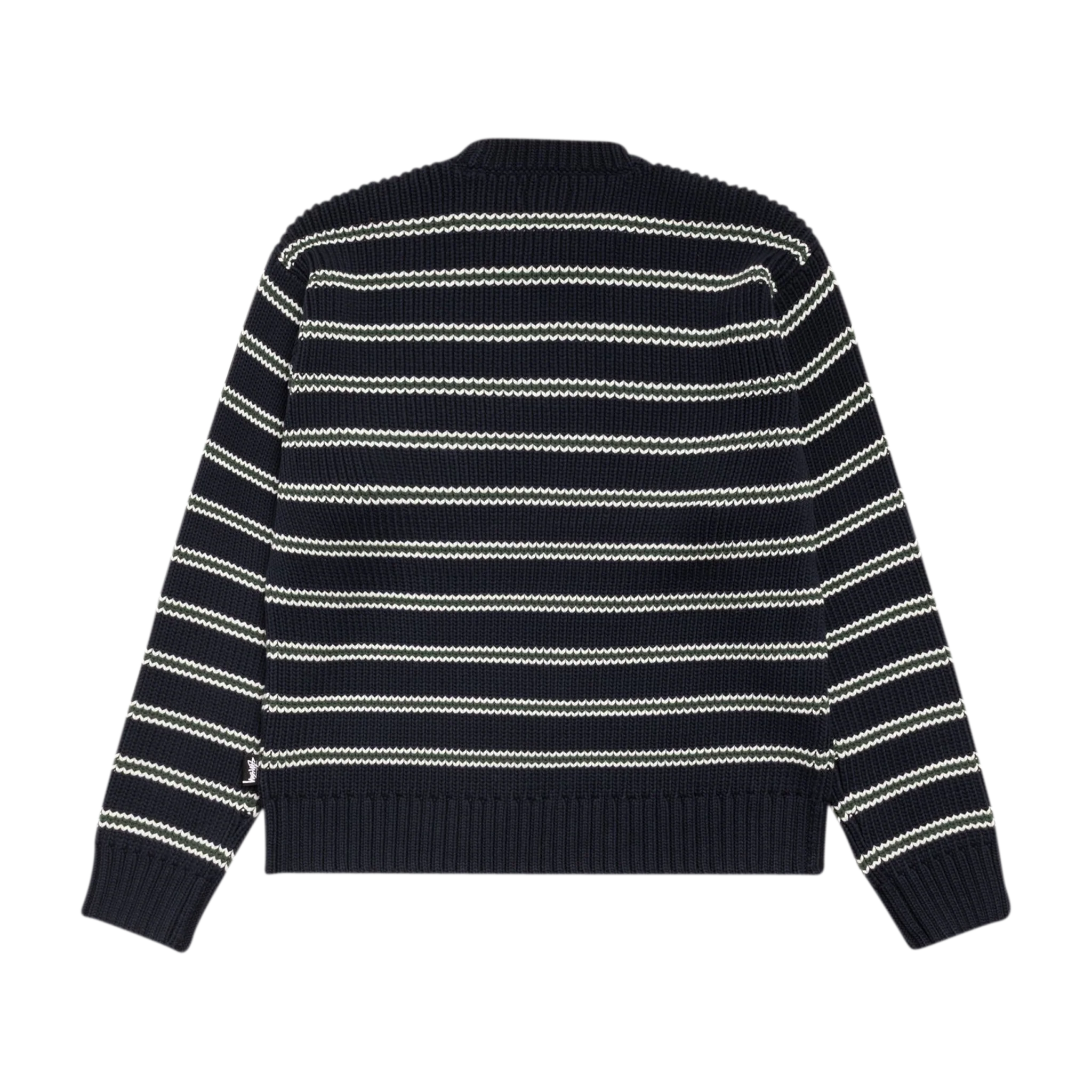 Chunky Cotton Stripe Sweater - Image 2