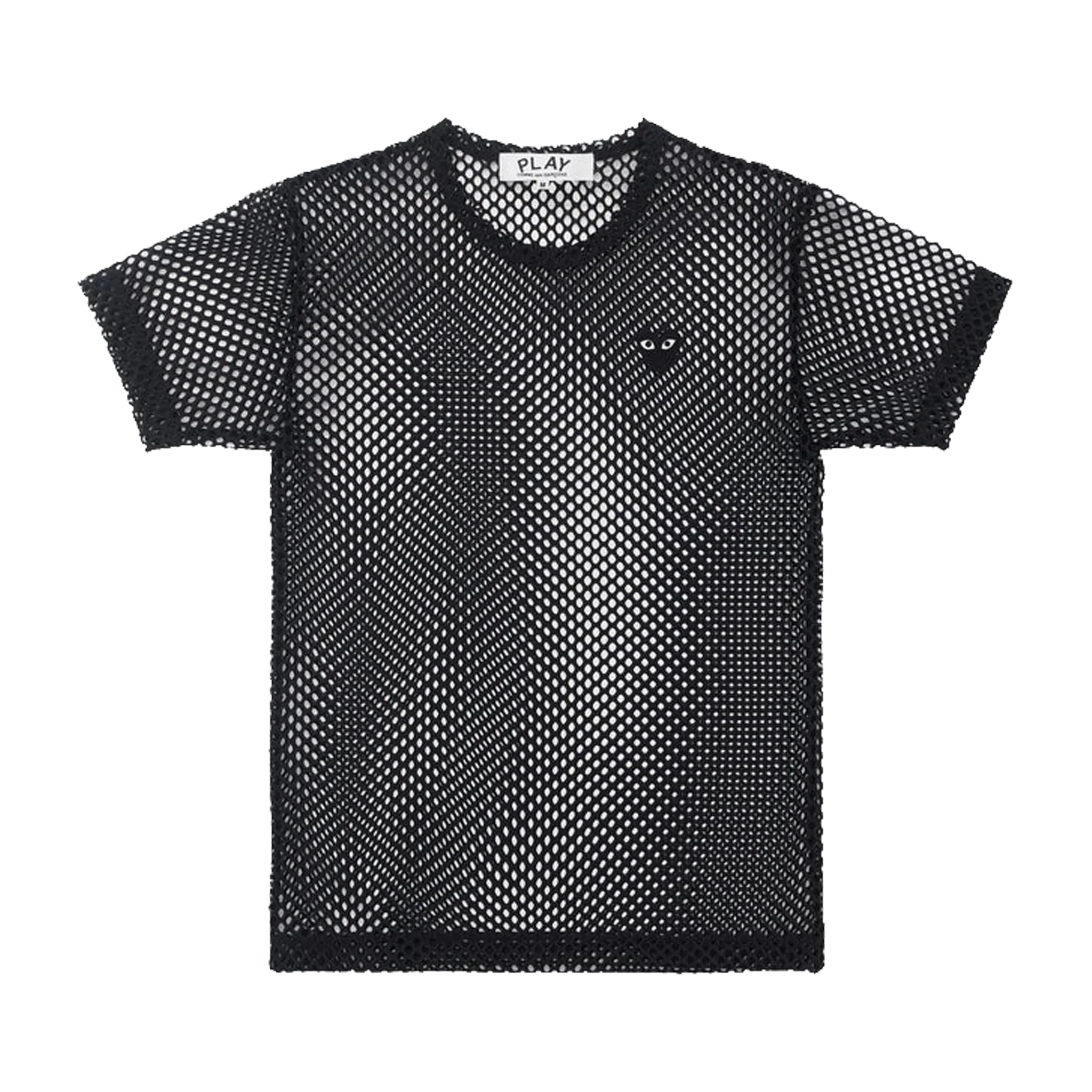 Mesh Black Heart Tee