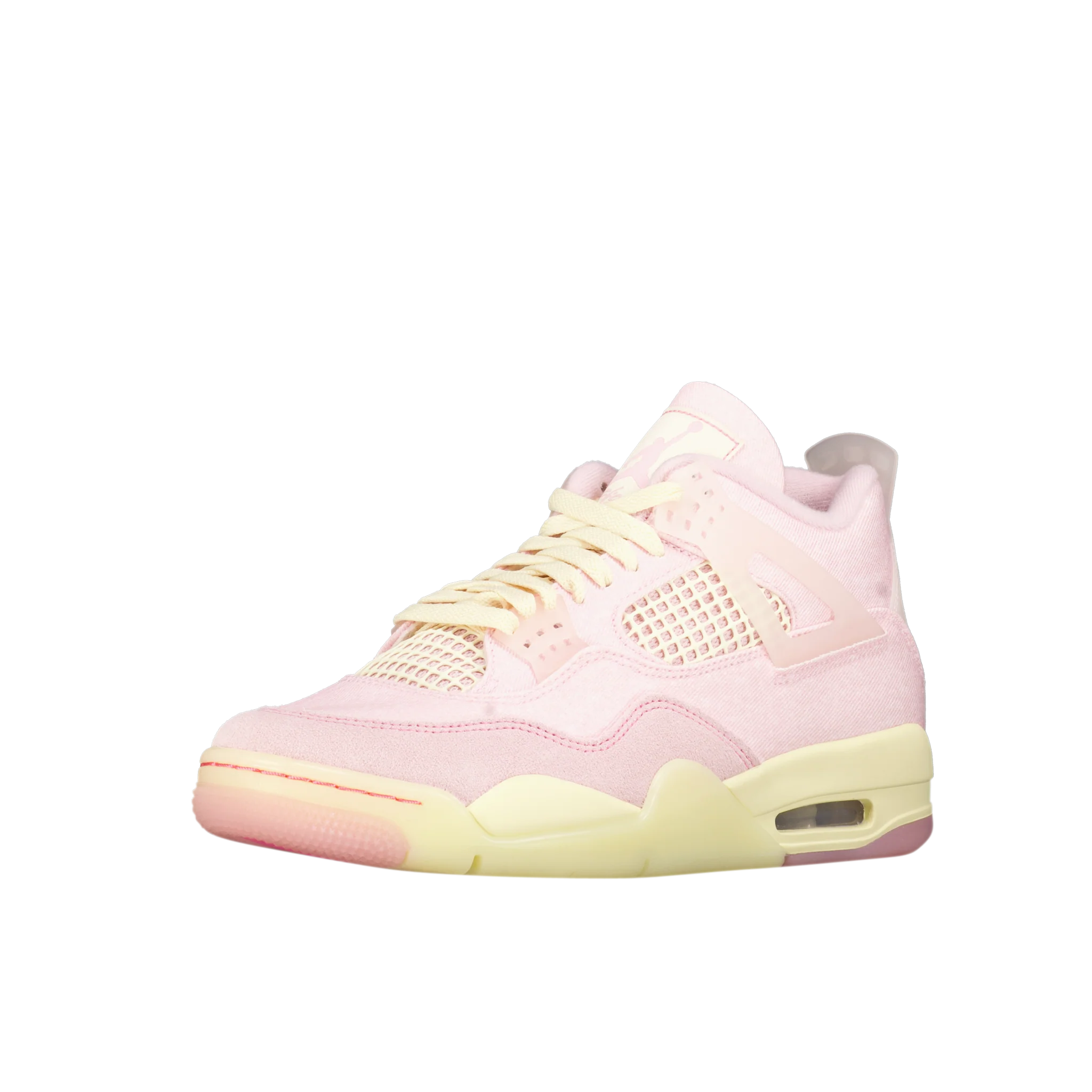 W Air Jordan 4 Denim 'Iced Carmine' - Image 2