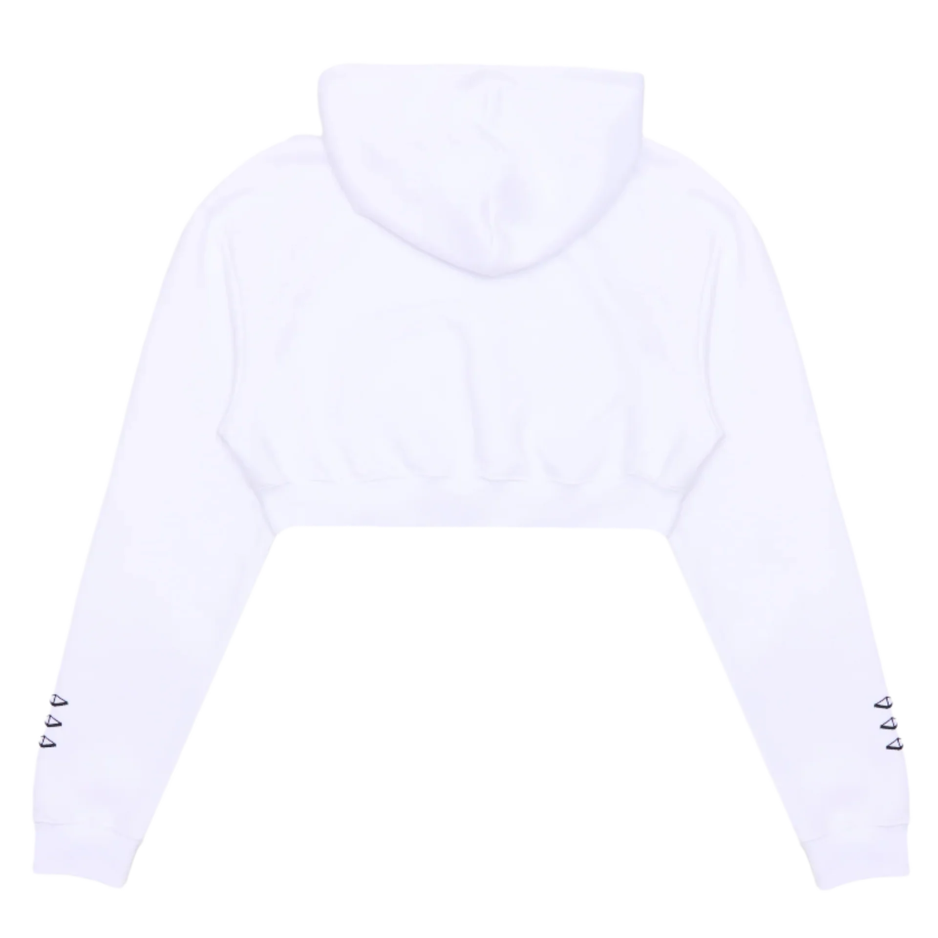 W Crop Hoodie - Image 2