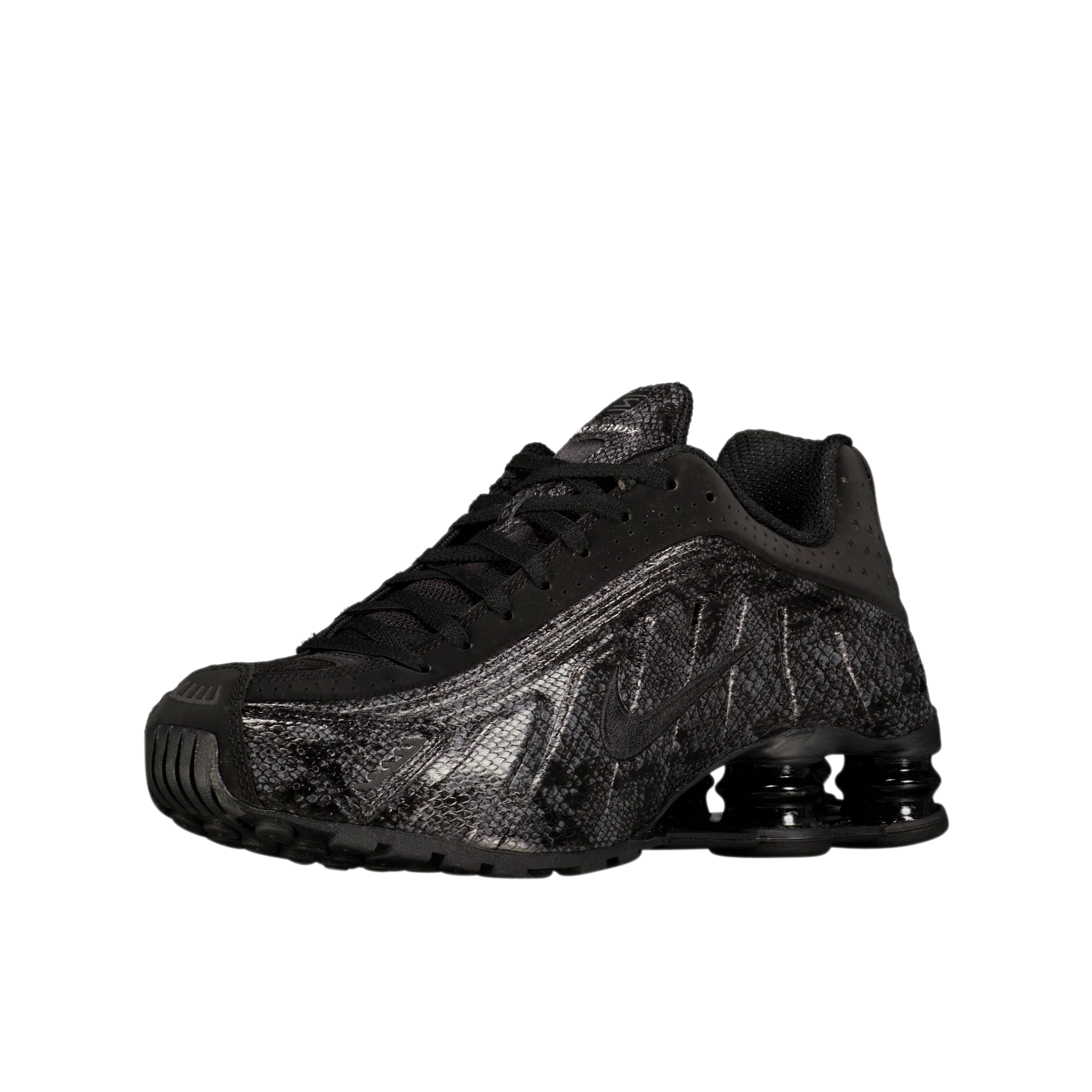W Nike Shox R4 Print 'Black Snakeskin' - Image 2
