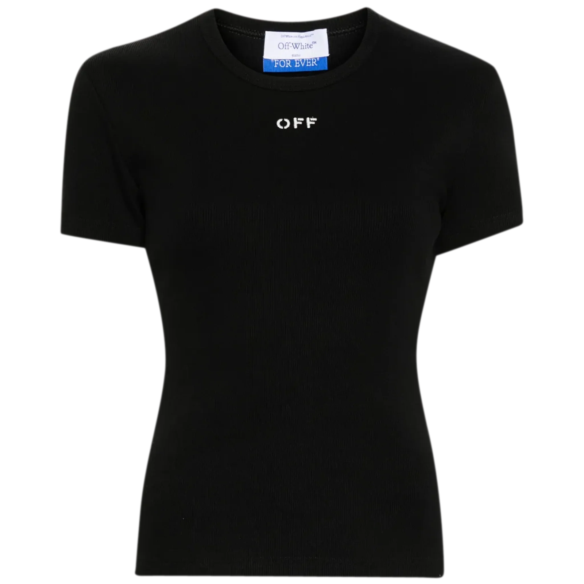 Off Stamp Rib Basic Tee