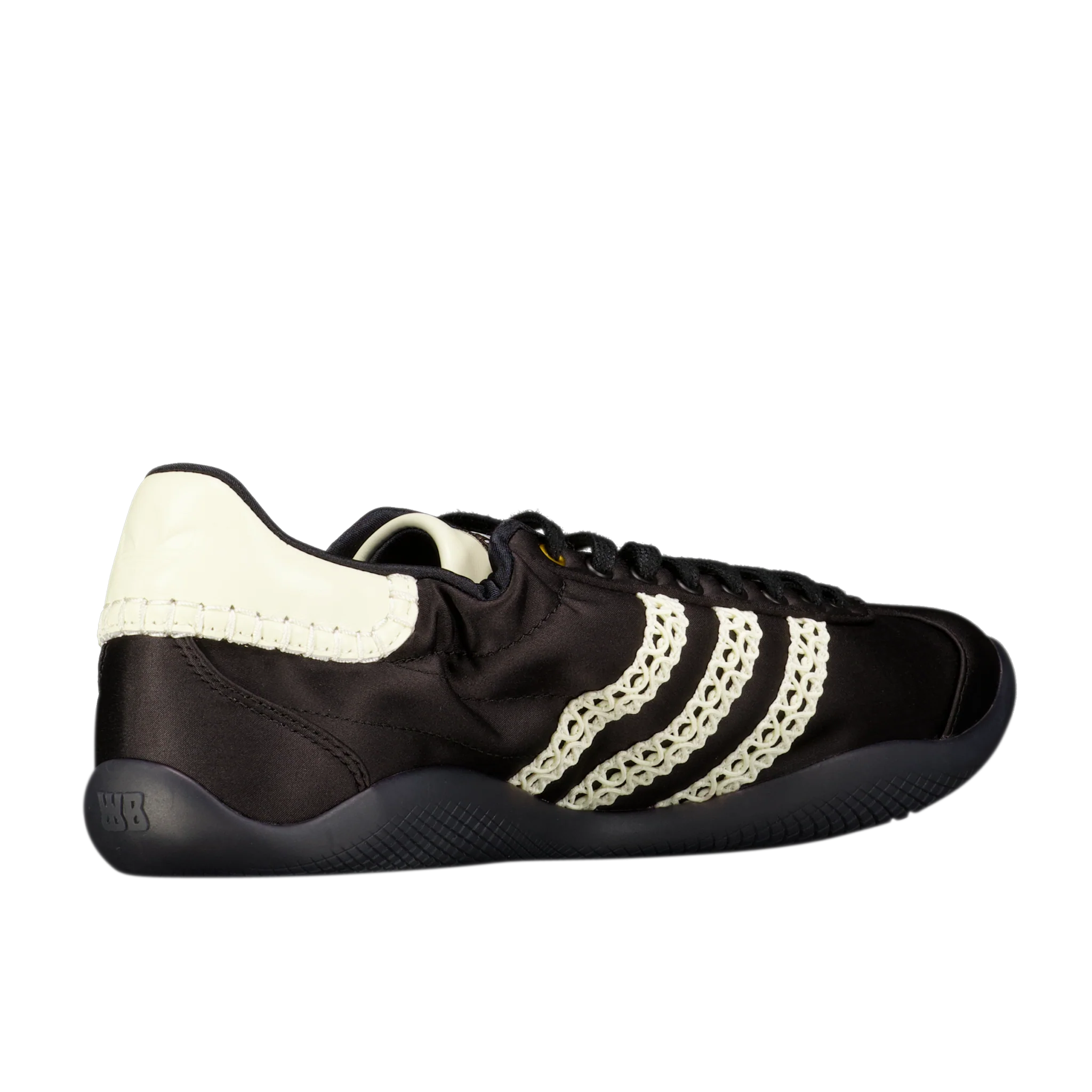 Wales Bonner X Adidas Karintha Low 'Satin Core Black' - Image 3