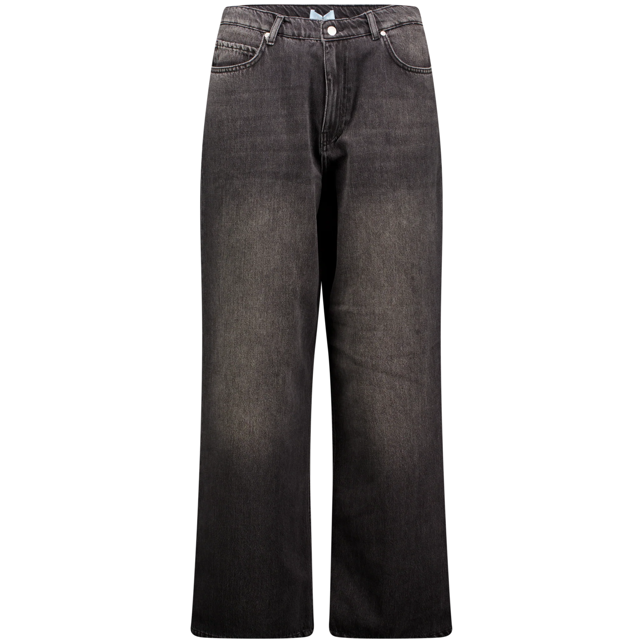 Wide Leg Padded Jeans