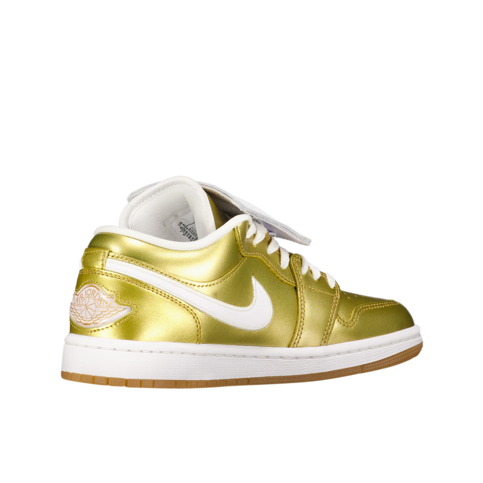 W Air Jordan 1 Low 'Gold Tiempo' - Image 3