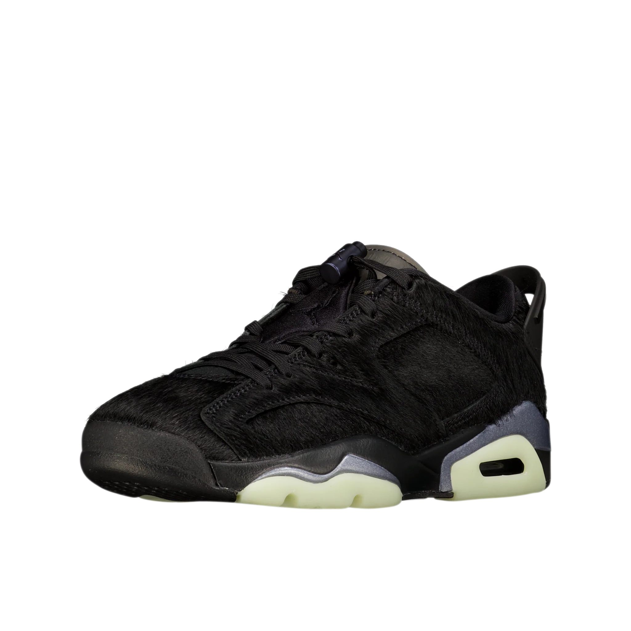 W Air Jordan 6 Retro Low 'Blackout' - Image 2