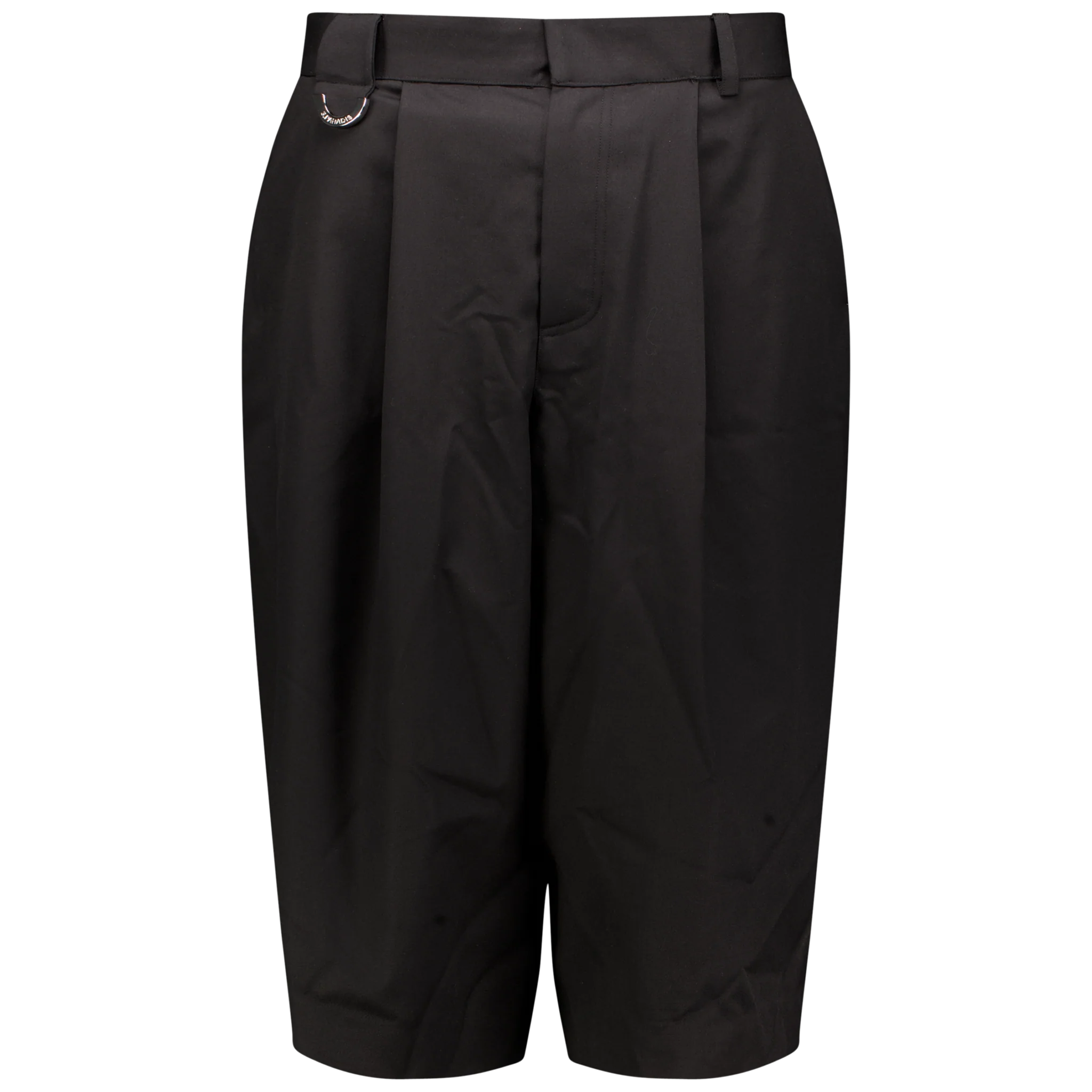 Wool Garbadine Tailored Shorts