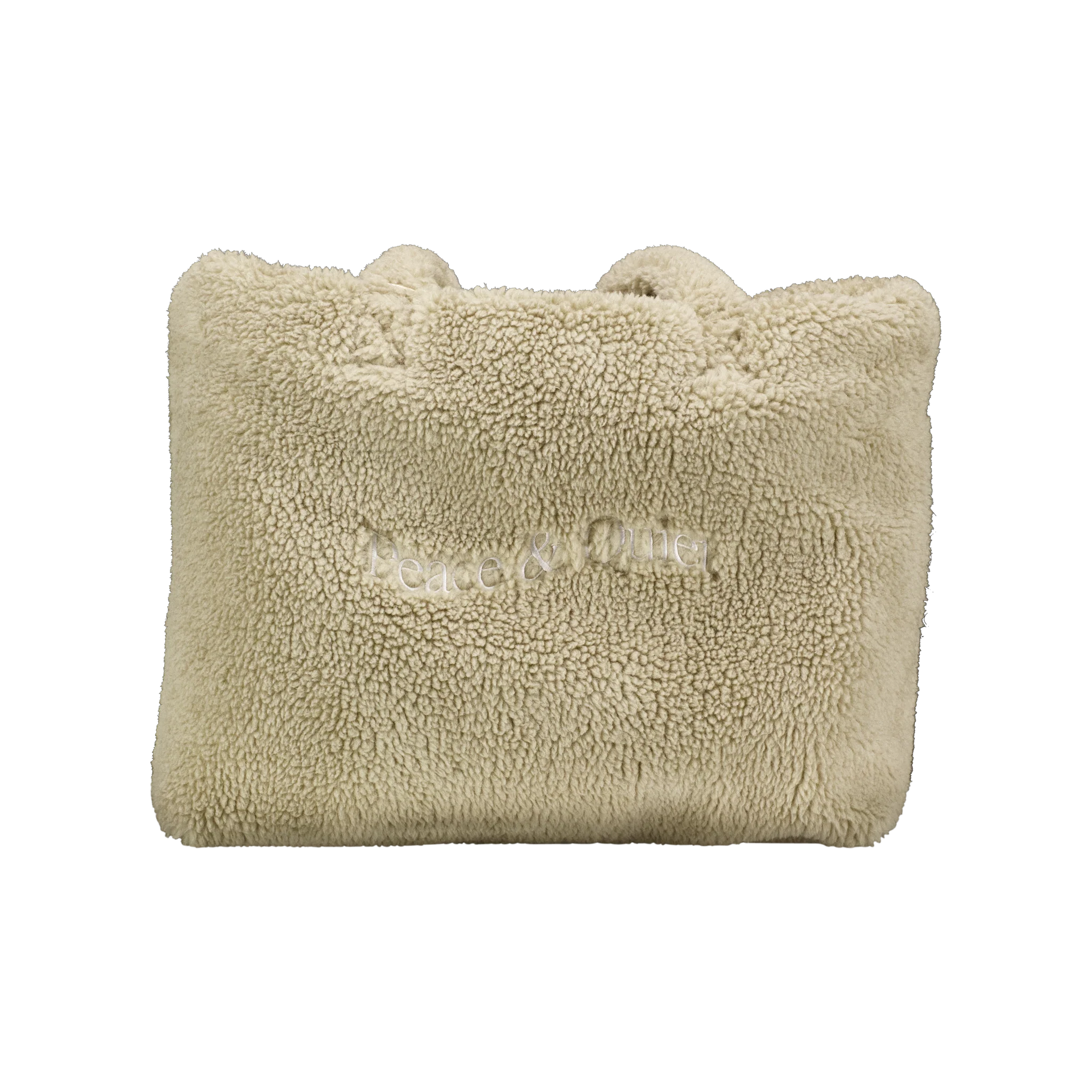 Wordmark Sherpa Tote Bag